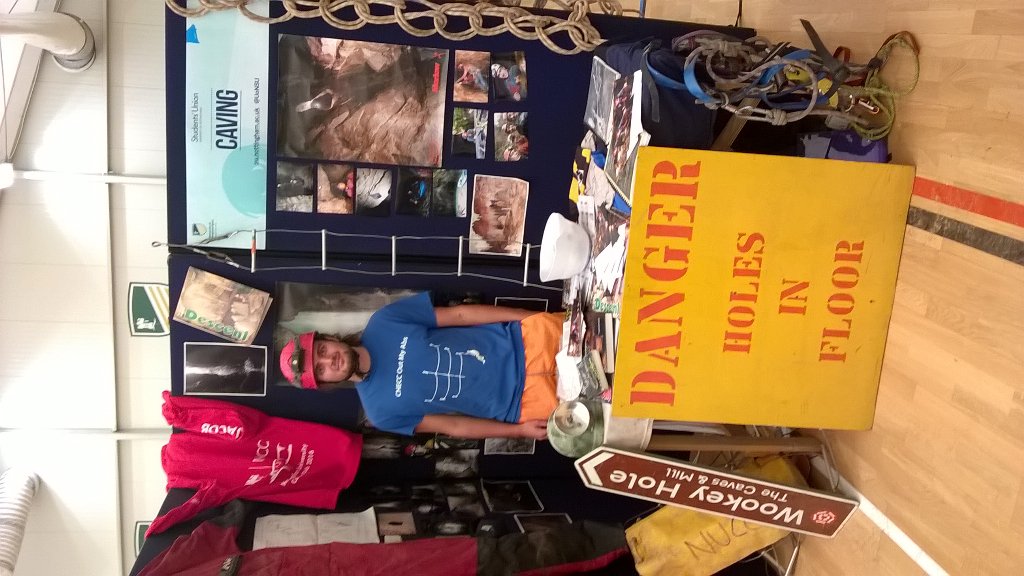 Come check us out today and tomorrow 10am-4pm at the sports fair to find out about caving! <a href="/UoNSU/">University of Nottingham Students' Union</a> <a href="/UoNFreshers/">UoN Freshers</a>