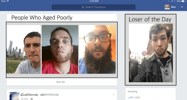 1FirstToKnow's tweet image. Facebook Adds “People Who Did Not Age Well” Option To Sidebar 1st2no.com/facebook-adds-…