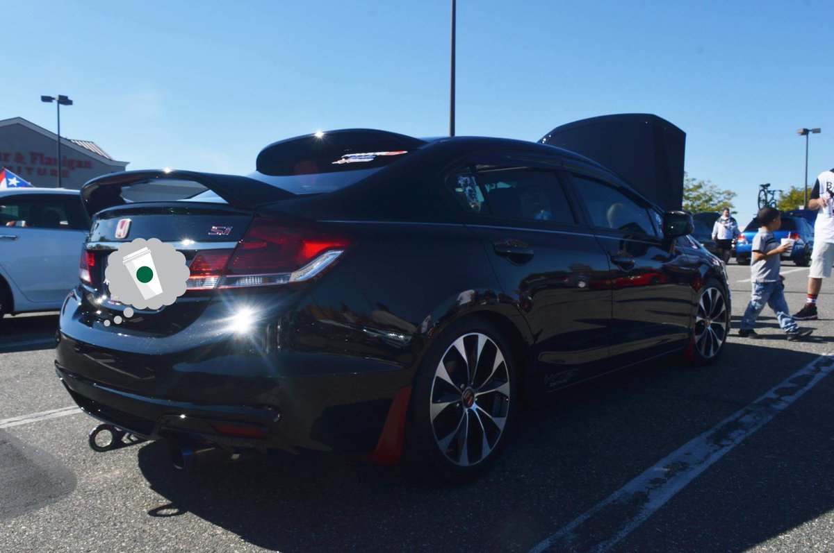 Philly_stylz's tweet photo. Black Jack the other the day at the car meet. #fb6 #procivc #invidia #civicsi #skunk2 #reunitethestreets #passwordjdm #sirimoto @PasswordJDM https://t.co/NA4rWJjUfk