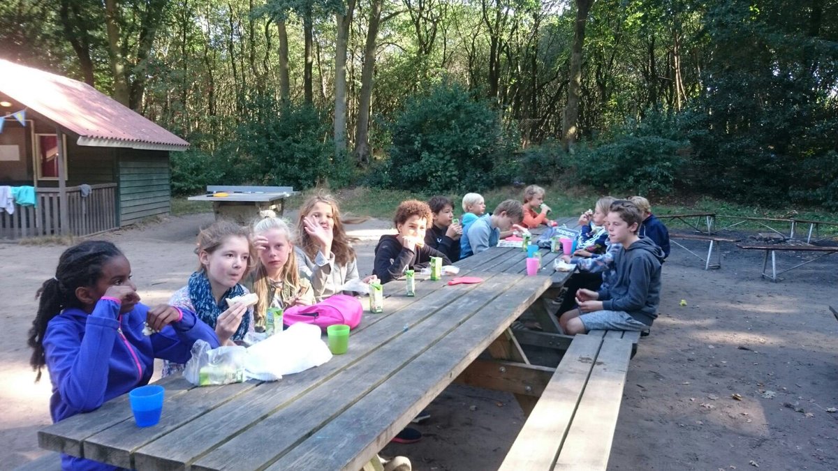 lidwinaschool's tweet photo. 'Bord voor de kop' #groep8a #schoolkamp https://t.co/KOWXJA6GTh