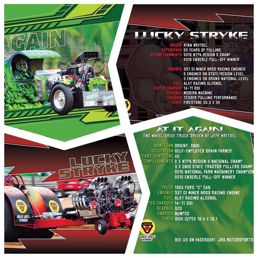 Some new hero cards for the fans to collect!  <a href="/GreatLakesSeed/">Great Lakes Hybrids</a> <a href="/NTPApull/">NTPA</a> #tractor #truck #ssi