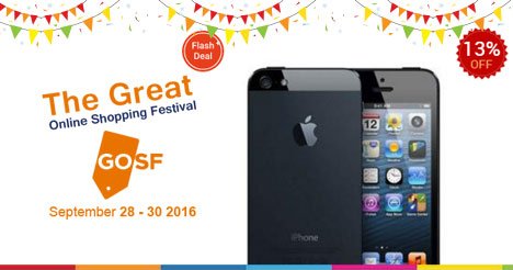 gosfLIVE's tweet photo. Get Apple #IPhone 5S (with warranty) for only Rs 30,449 through @WellPkShop only in #gosfPK #FlashDeal https://t.co/CqGIVWEbSN https://t.co/8KkwjYaDN5