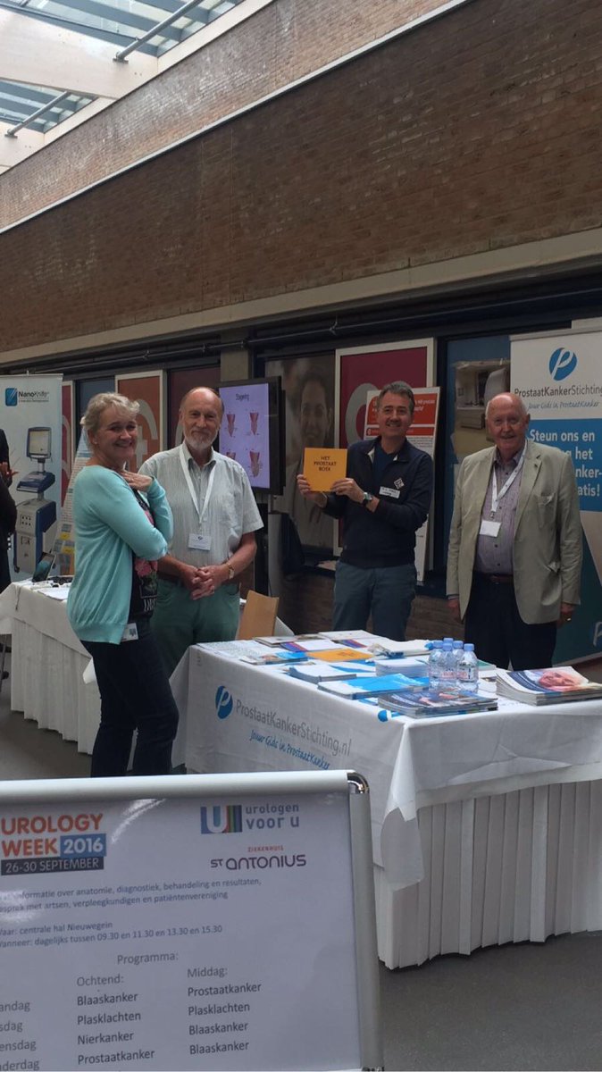 Morgen o.a. #prostaatkanker weer op het programma van #urologyweek. Ook in het @ZuweHofpoortZkh staan we morgen: plasklachten en andrologie.