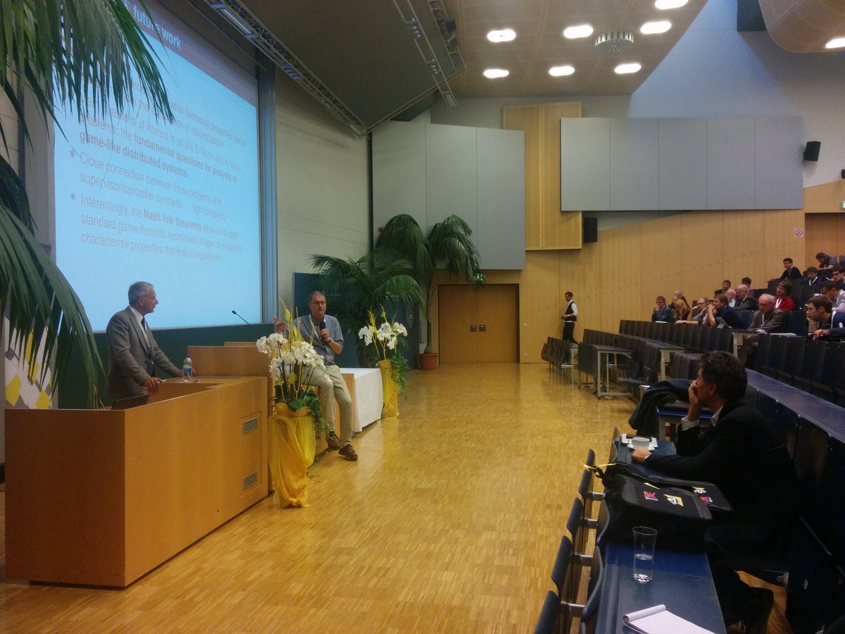 Informatik_2016's tweet image. erste Keynote am Tag der Informatik #informatik2016 #Wooldridge