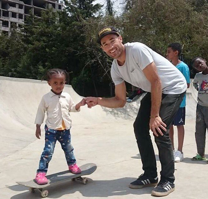 Thanks to our volunteers at #AddisSkatepark