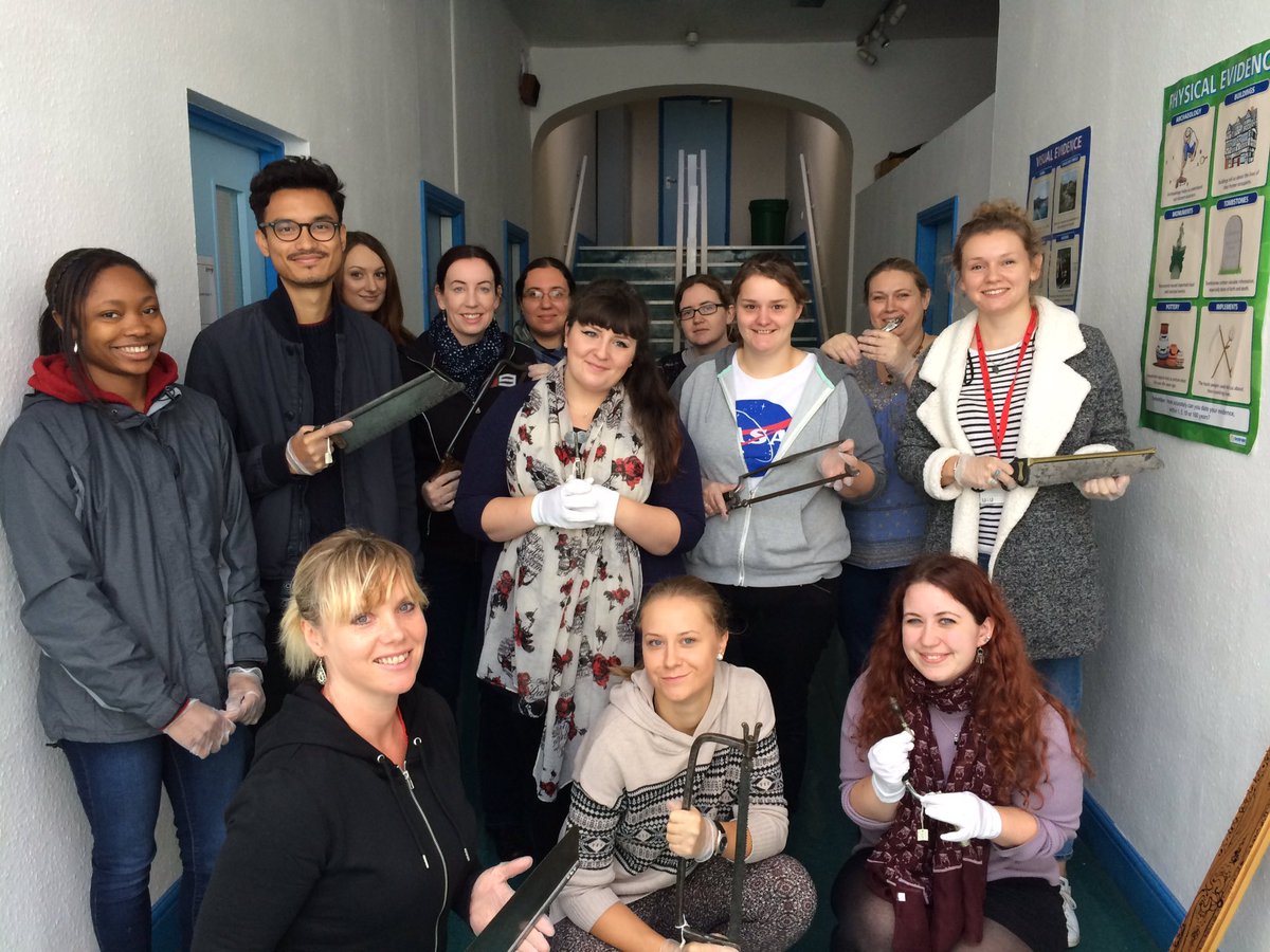 osteo_jo's tweet image. Annual MSc HOP group photo. Pick your medical Instrument (so long as it&apos;s not too sharp) @ThackrayObjects @LifeSci_UoB