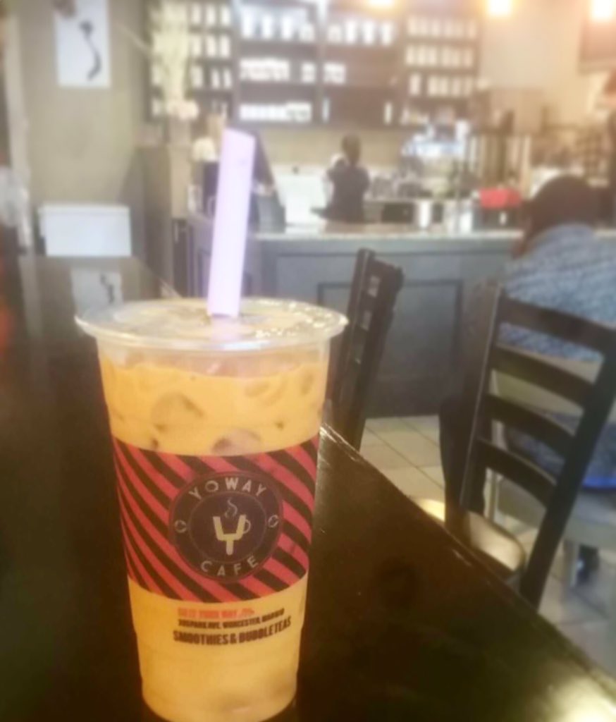 YowayCafe's tweet photo. Here's to our #1 seller!  😋 #thaitea #worcesterma #bubbletea #yowaycafe #soooooyummy https://t.co/ZnHhVabXj1