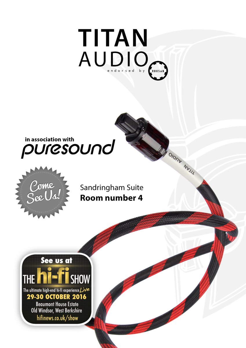 DGRGroup's tweet photo. Visit us at "The HiFi Show" on 29th-30th October 2016 https://t.co/6IZYcMWVBx