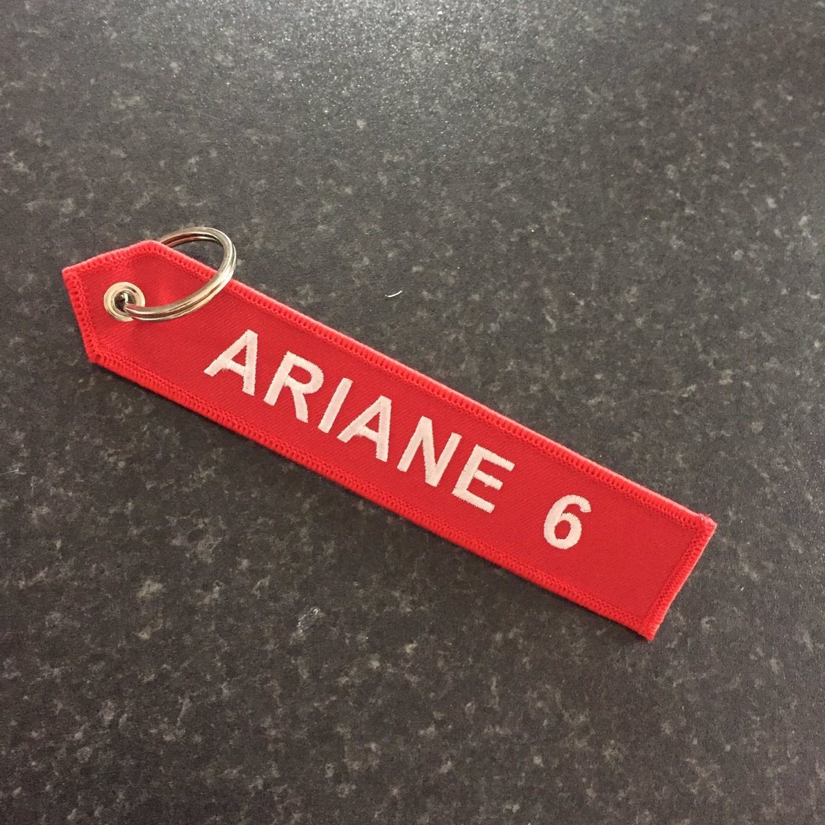 Hywel_Davies1's tweet photo. Woo!! #ArianeClub official now!! Now where to put it @ASLaunchers - thanks for adding to the space hype of a week!! https://t.co/0EacFEaiKt