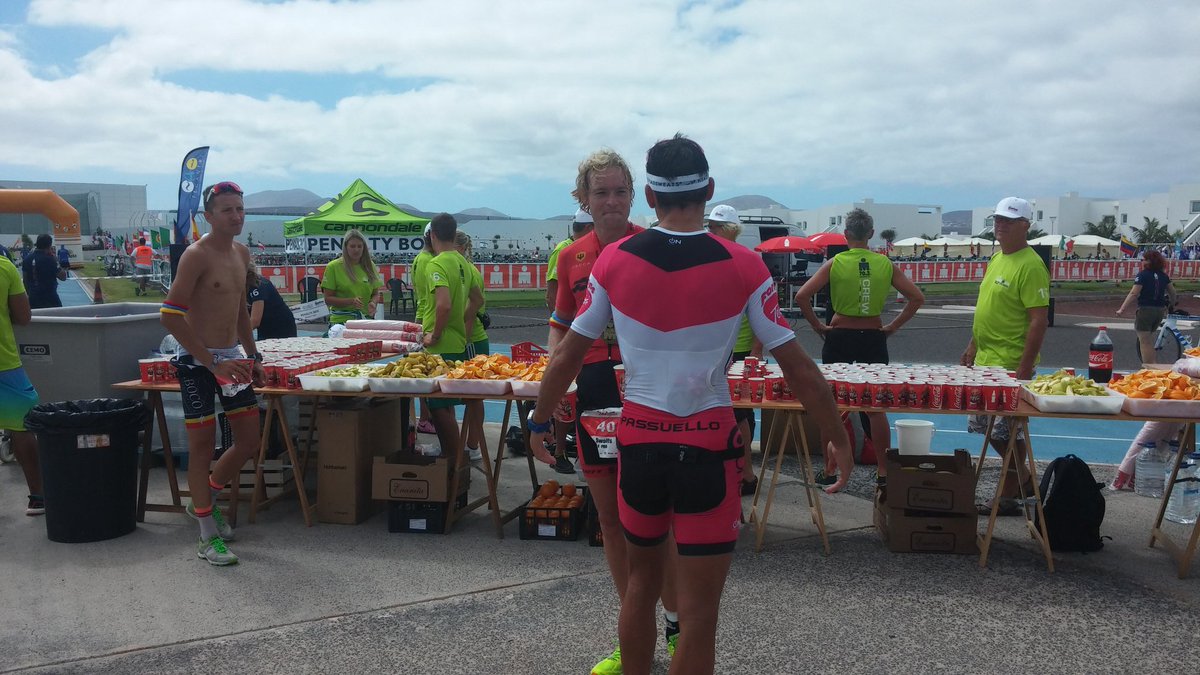 Great 'after-race' conversation with nr.s 2, 3 and 4 <a href="/clublasanta/">Club La Santa</a> IM70.3 <a href="/IMLanzarote/">Club La Santa IRONMAN Lanzarote</a> @DoM_n_Go &amp; <a href="/KennethVdd/">K.Vandendriessche</a> #hungry #tired #comeback
