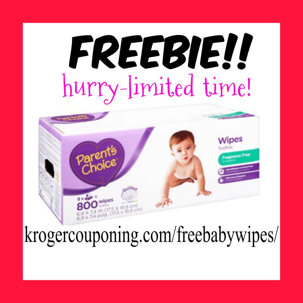 FREE Baby Wipes (800ct) at Walmart - HURRY, Limited Time Only! #FREEBIE - krogercouponing.com/freebabywipes/