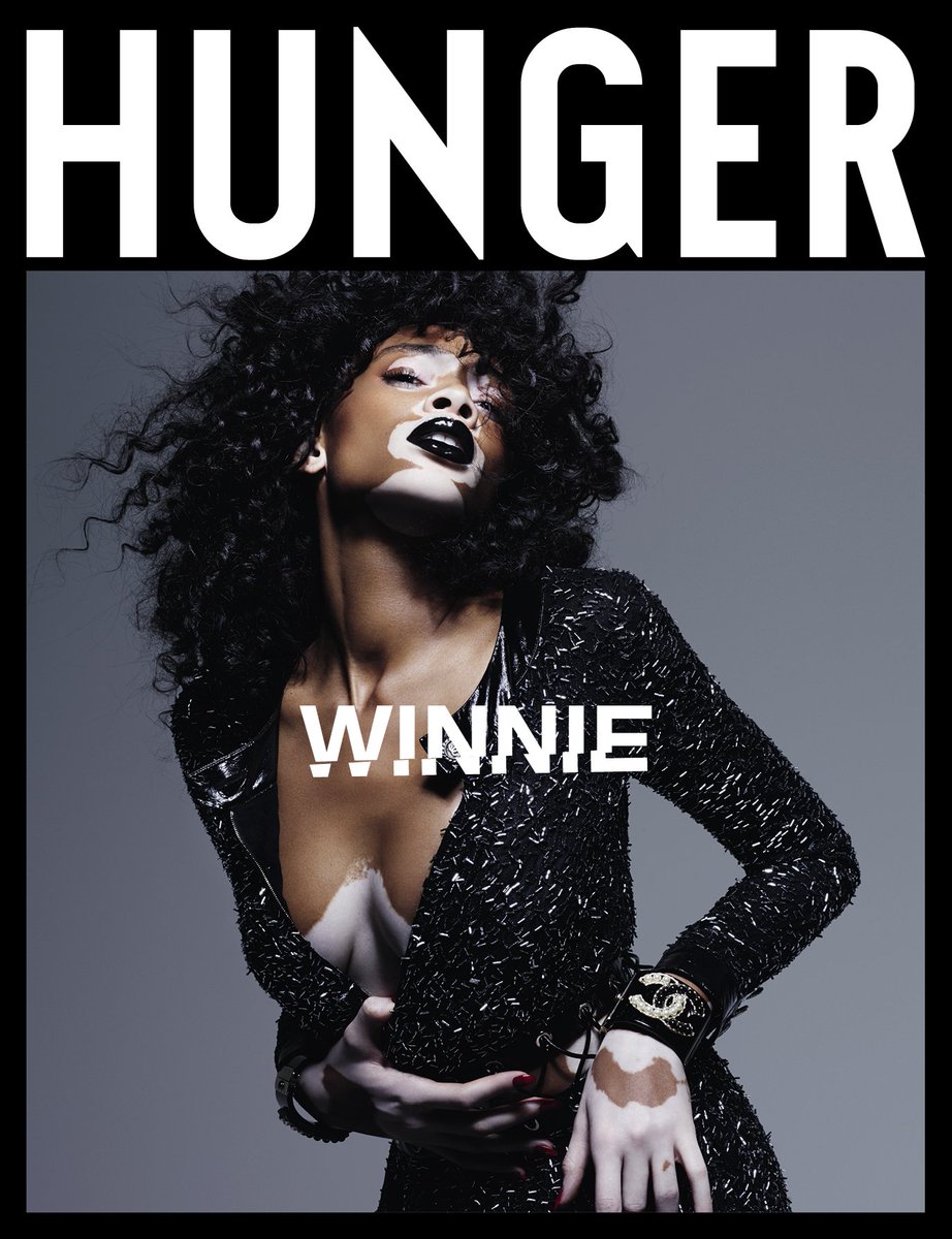Our third & final #Hunger11 cover star is the beautiful @winnieharlow shot by @rankinarchive 💥 💥 —> bit.ly/2dsvcIp