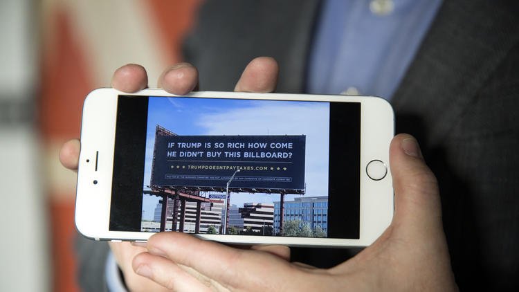 That anti-Trump billboard by O’Hare? It’s from Cards Against Humanity’s SuperPAC