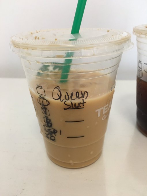 Awwww @Starbucks loves Muva ??? #QueenSlut #slutwalk https://t.co/dfL2WpA8rM