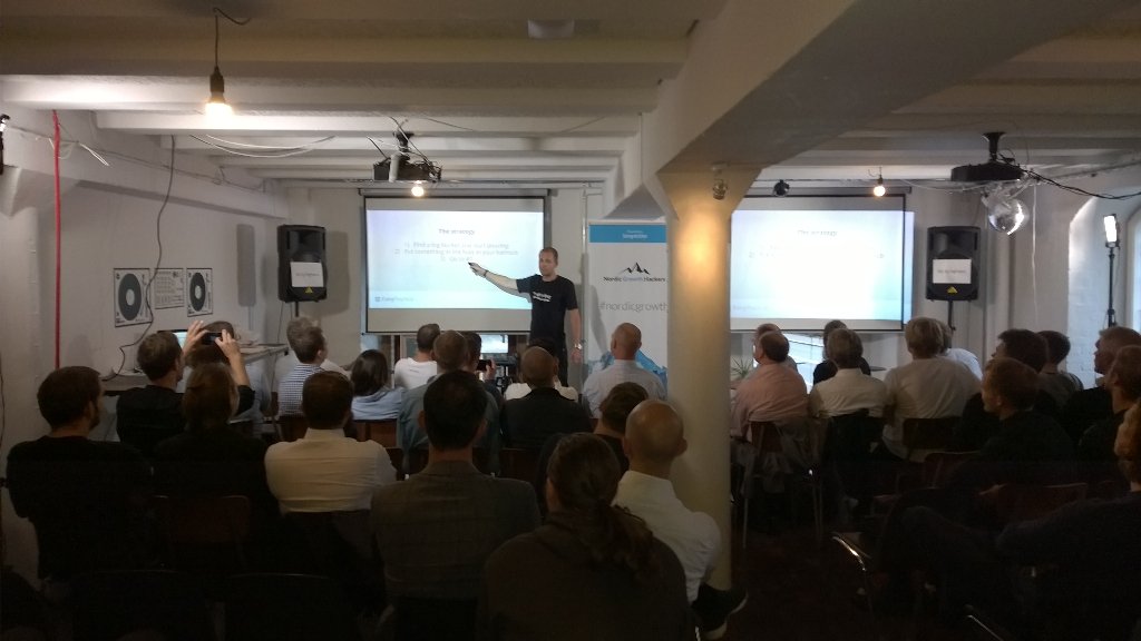 frontiersci's tweet image. #EasyPractice onstage at #Nordic #growth #hack #6 " building a #SaaS #money #Machine" #cphftw #cphtechfest #NGH