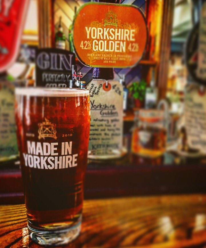 Nice pint of Yorkshire Golden <a href="/YorkshireBeer/">G Y B</a> this evening? 
#cask #beer #NationalDrinkBeerDay #goodbeer #realale