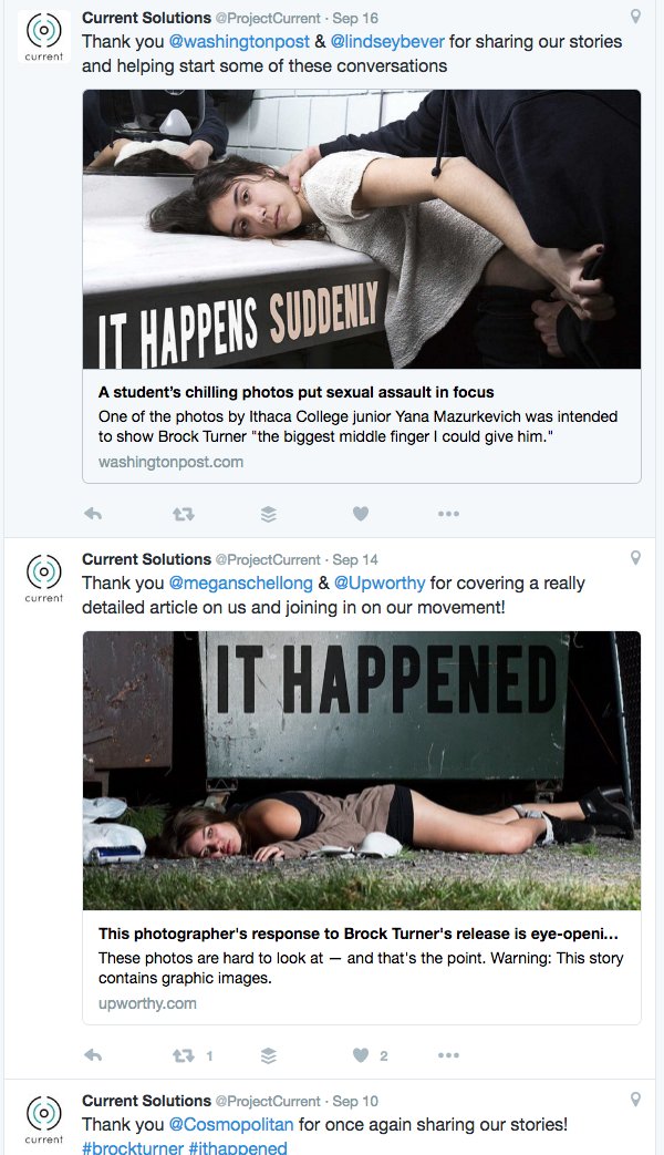 calpolystores's tweet image. .@ProjectCurrent is making headlines, literally, and sharing stories that need to be heard.