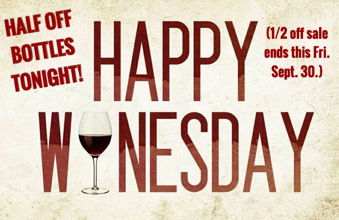 Hey Naples: It's #WineWednesday! Enjoy a 1/2 price bottle at Agave Naples tonight! 🍷💃👏👏
AgaveNaples.com