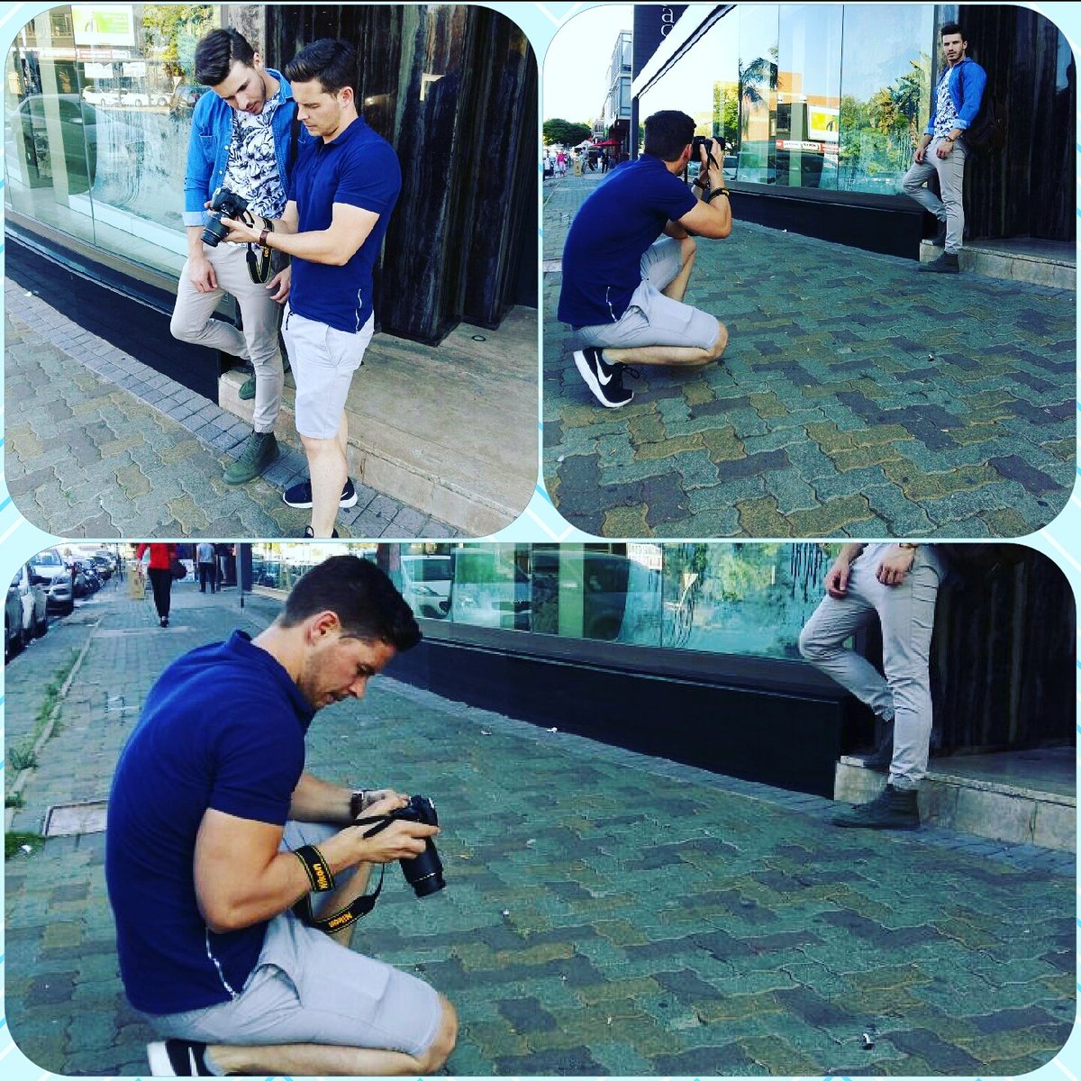 Photoshoot for <a href="/ArnuDeVilliers/">Arnu De Villiers</a> #StreetStyleJHB on my off-day #hiddentalents #RickusWelman #JayVanNiekerk <a href="/real7delaan/">7de Laan</a> <a href="/4elementsmedia/">4Elements</a>