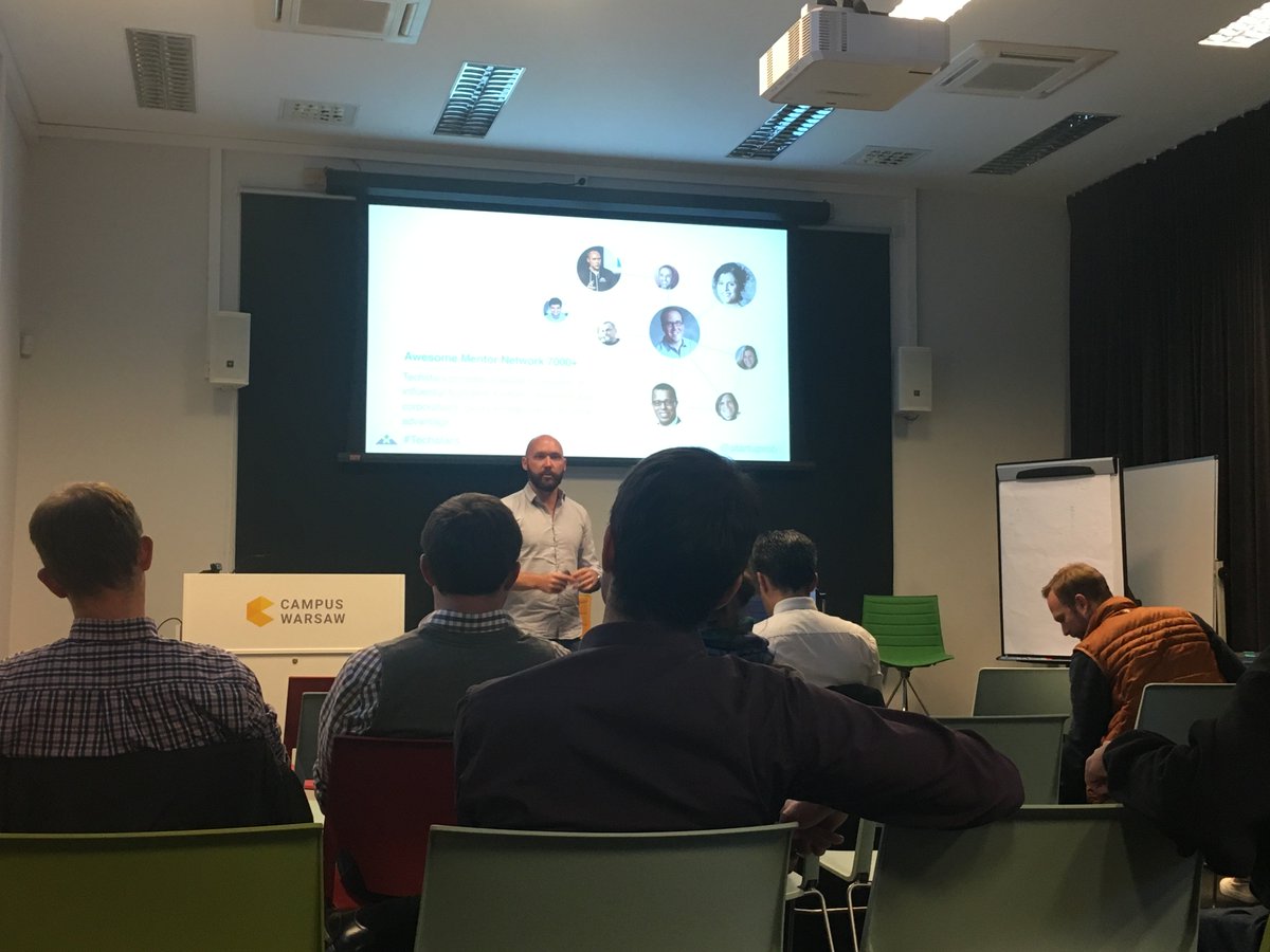 Przelaskowska's tweet photo. @techstars visiting @CampusWarsaw to talk about global opportunities for startaps from CEE #techstars #CEEregion https://t.co/qXg745M5GJ
