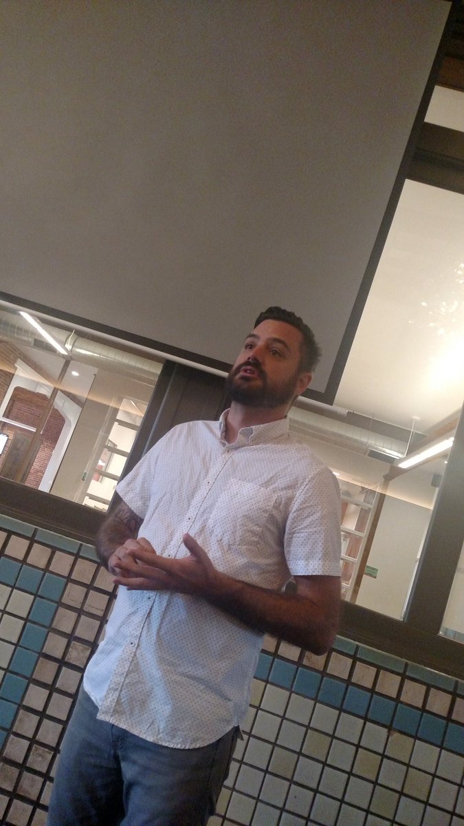 1MillionCupsCOS's tweet photo. @leespiritsco makes *everything* in their tasting room - a Herculean effort indeed #1MCCOS https://t.co/fQYUmBfDlu