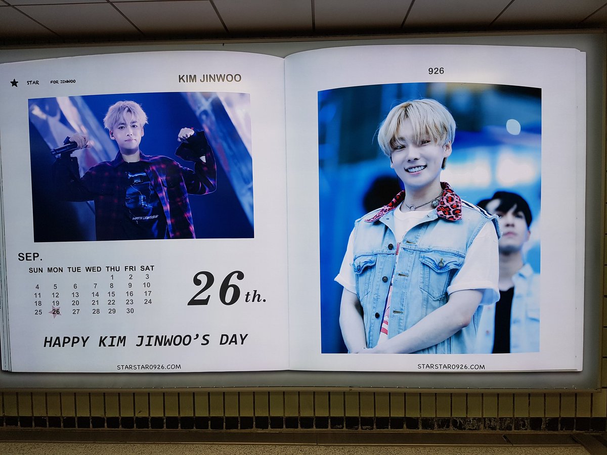 polllll510's tweet photo. @20160926bday @starstar0926 
#Happy26thJINWOOday 
진우 광고에서 빛이...! 눈부셔서 못쳐다볼뻔했어요😂
예쁜 광고 감사합니다💕 https://t.co/nbLiisVH2c