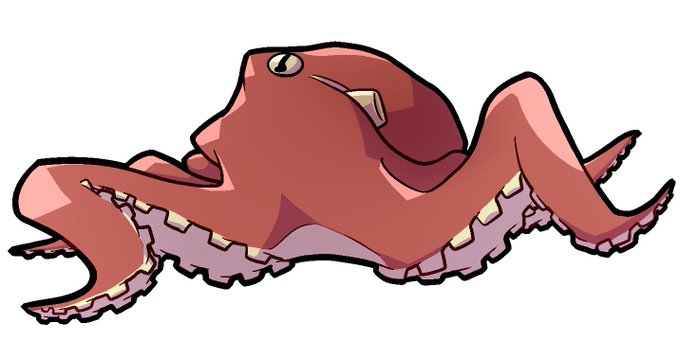 ミズダコ風。色でカバー 