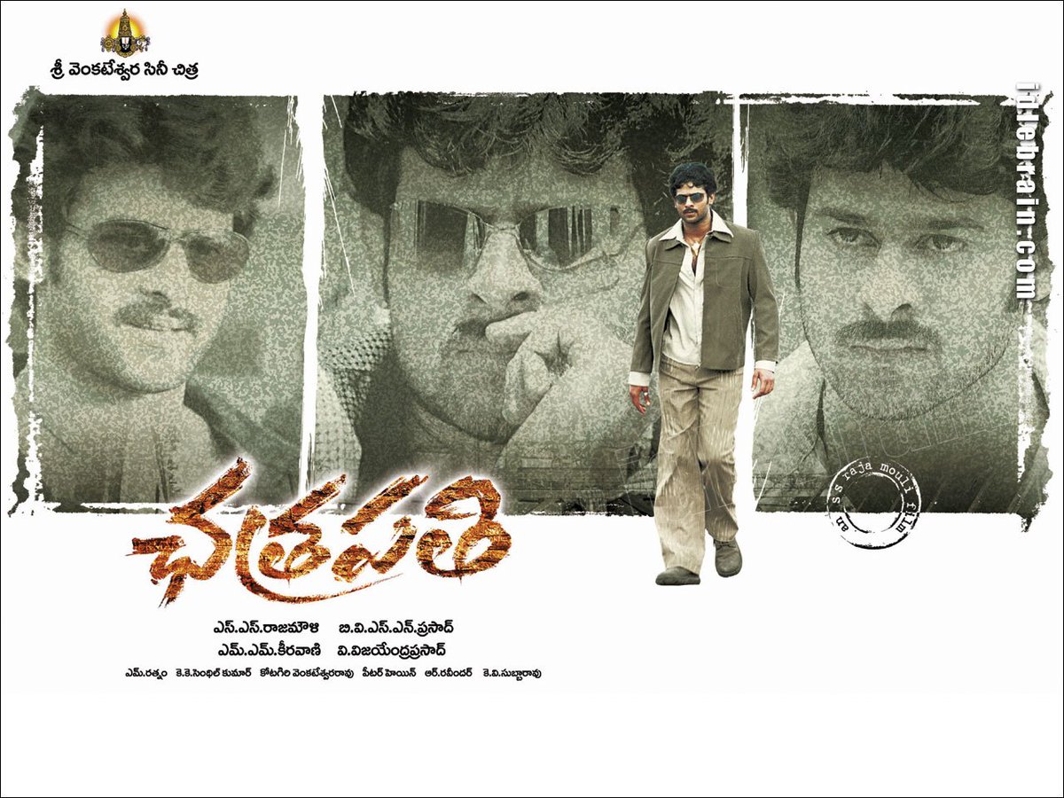 PrabhasRaju's tweet photo. Few more #Prabhas Posters from #Chatrapathi movie

#11YearsOfChatrapathi https://t.co/ihsLFge24x