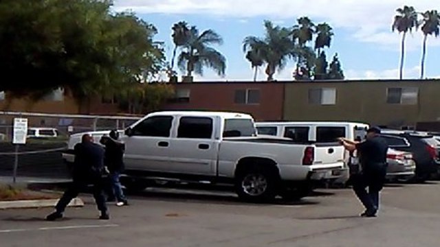 Man who took shooting stance shot and killed by California police ElCajon