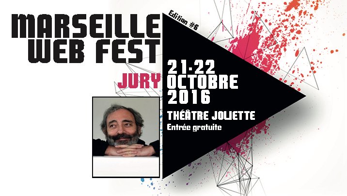 MarsWebFest's tweet photo. ★#Jury2016 : Dan FRANCK (#danfranck) ★
Info : https://t.co/b9QPPu4WlX https://t.co/t4l2Uk2ufR