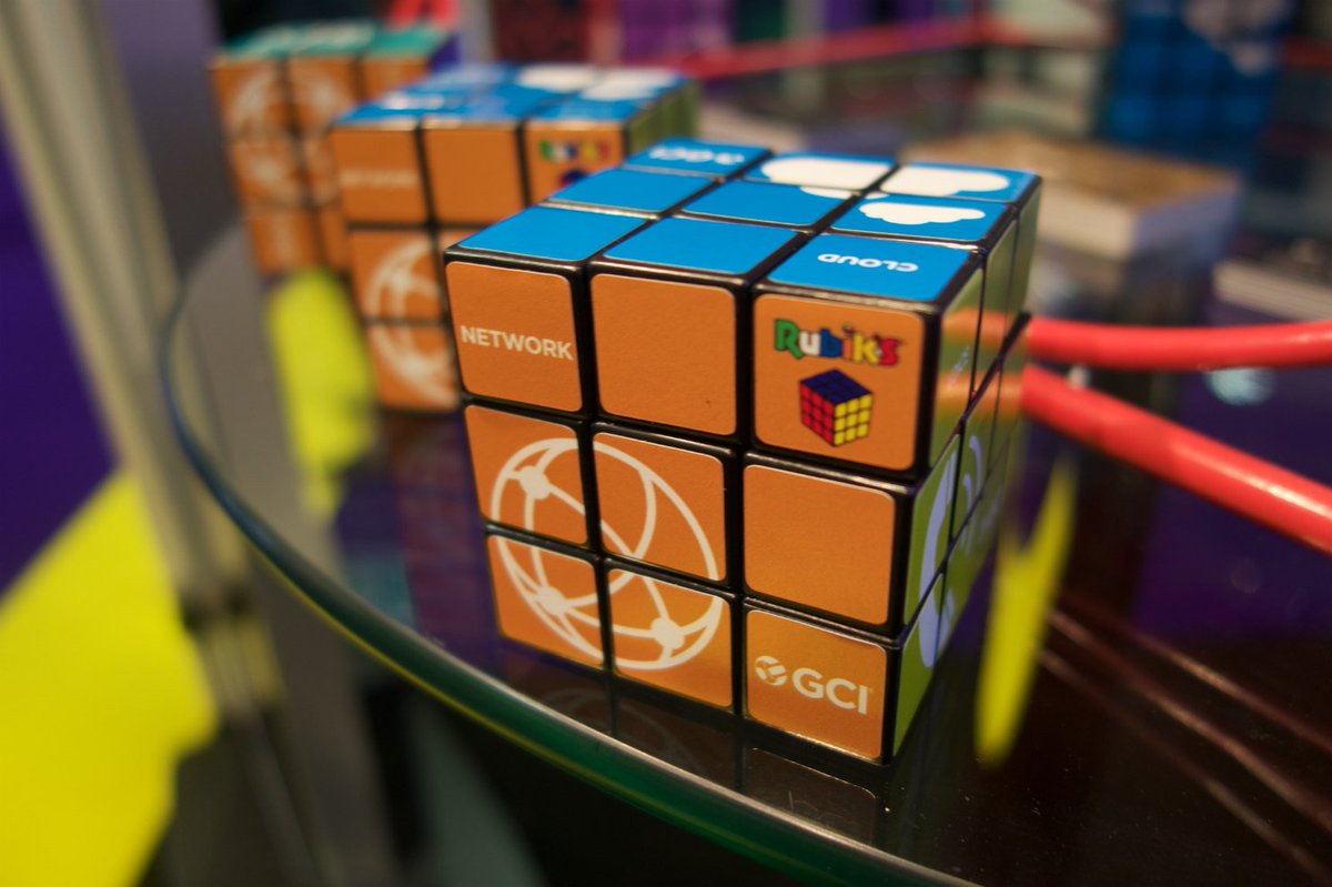 GCI_Com's tweet photo. Fancy yourself as a Rubik's cube champion? Try our #BeatScott challenge! #GCIGO #SummitSouth16 https://t.co/LYGDv3Fyja