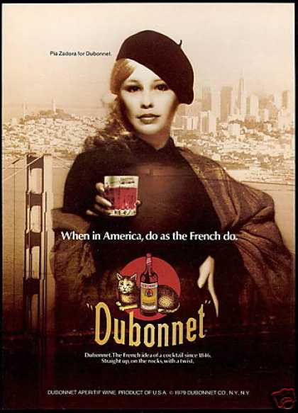 #WaybackWednesday When in America, do as the French do #Dubonnet #FrenchWine #Wine #MarketPenetration #SMarkAtSIMS'
