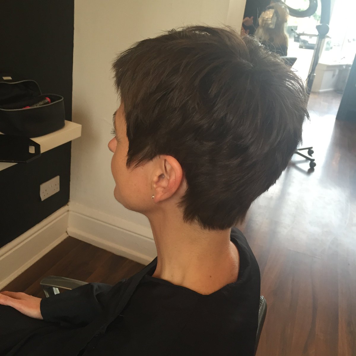 Loving this style for those that like short hair style by our stylist Becky at <a href="/VallenderSalon/">Vallender Salon</a> Book your appointment today #topsalon