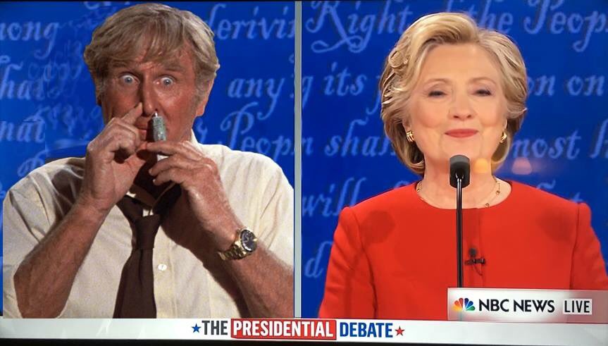 Briglesworth's tweet photo. Seems like an accurate representation! #LesserOfTwoEvils? #lesserevilvoting https://t.co/OpEIlRGf04