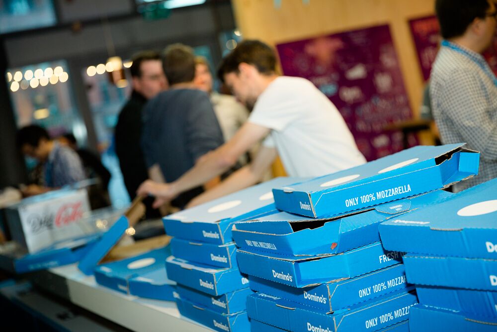 jillssc's tweet photo. @SoftCityGlobal proud to be part of @BarclaysUK #McrthinkRise biggest #Hack  fuelled by @Grindsmith_GN &amp; @Dominos_UK https://t.co/1QUiqMYEaR https://t.co/1UFxrD4DaY