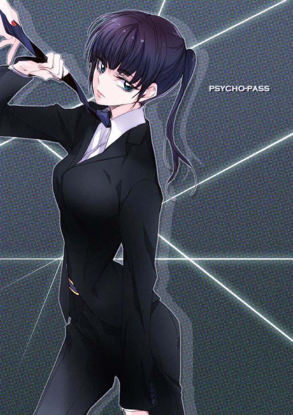 (Кунидзука Яёй, персонажица из аниме &+AKs-;Psycho-Pass&+ALs-;)