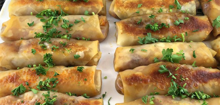 An Asian twist on an old Italian favourite - <a href="/rosereisman/">Rose Reisman</a>'s #recipe for Italian egg rolls. ow.ly/x7FM304yX7y