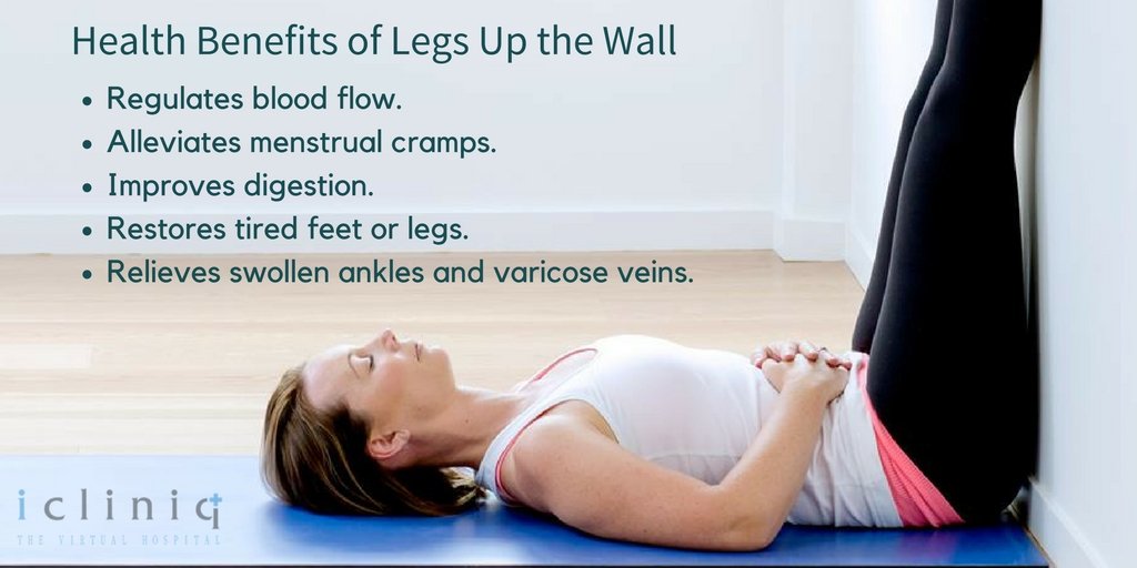 How to do the 'legs up the wall' yoga pose (and its benefits) | Well+Good
