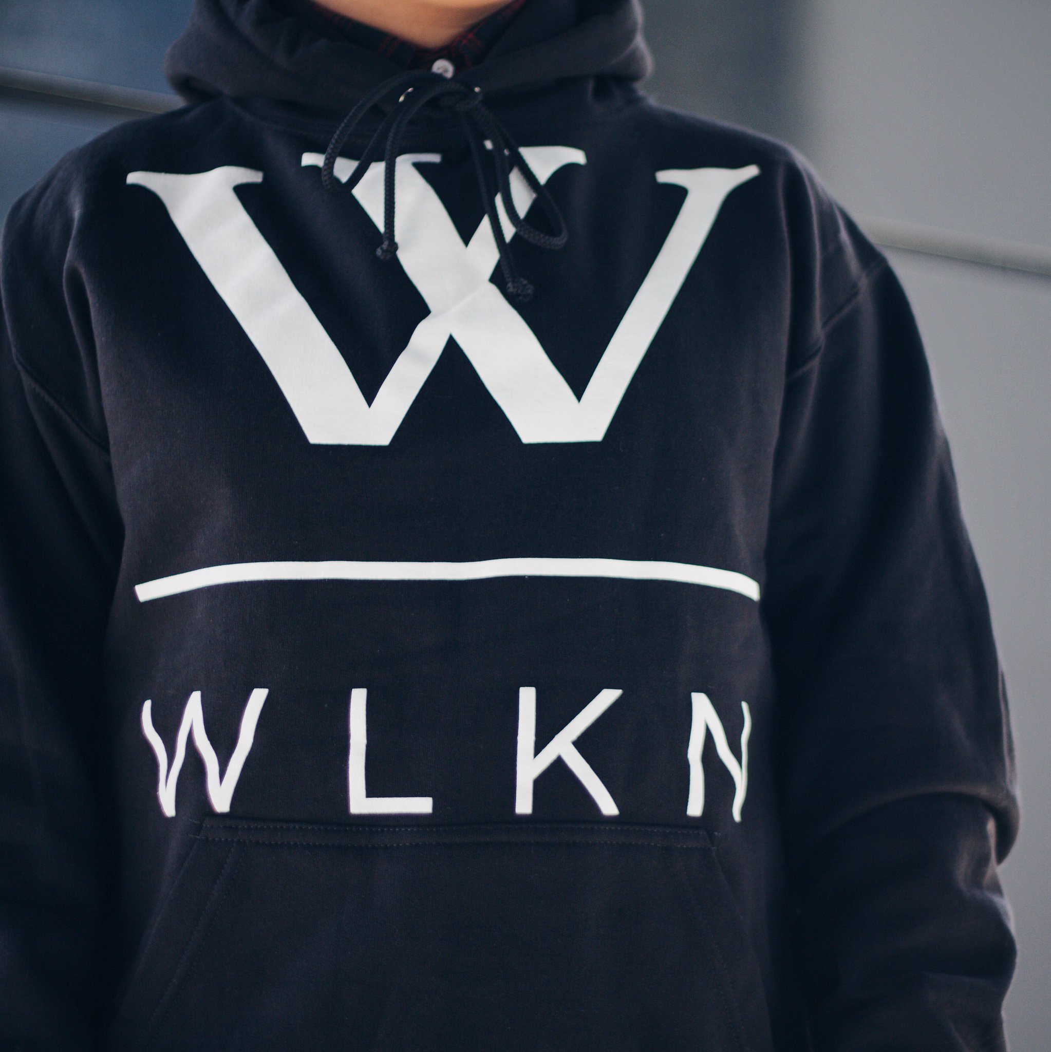 hoodie wlkn noir