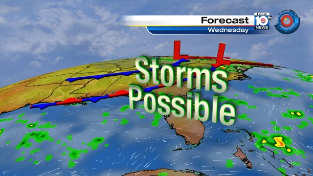 #SouthFlorida remains in SW flow out ahead of a stationary front this will keep the weather unsettled today. #Flwx https://t.co/5lfPk4Ehq1