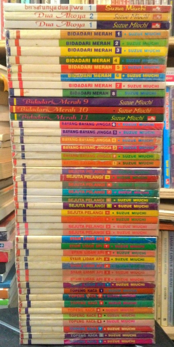 Sutanmbookstore's tweet photo. Jual Komik Serial Topeng Kaca full Set Cetakan Lama By Suzue Miuchi hanya 900000, lihat gambar klik https://t.co/OUp0fxNC4T https://t.co/2ouCoOVqj7