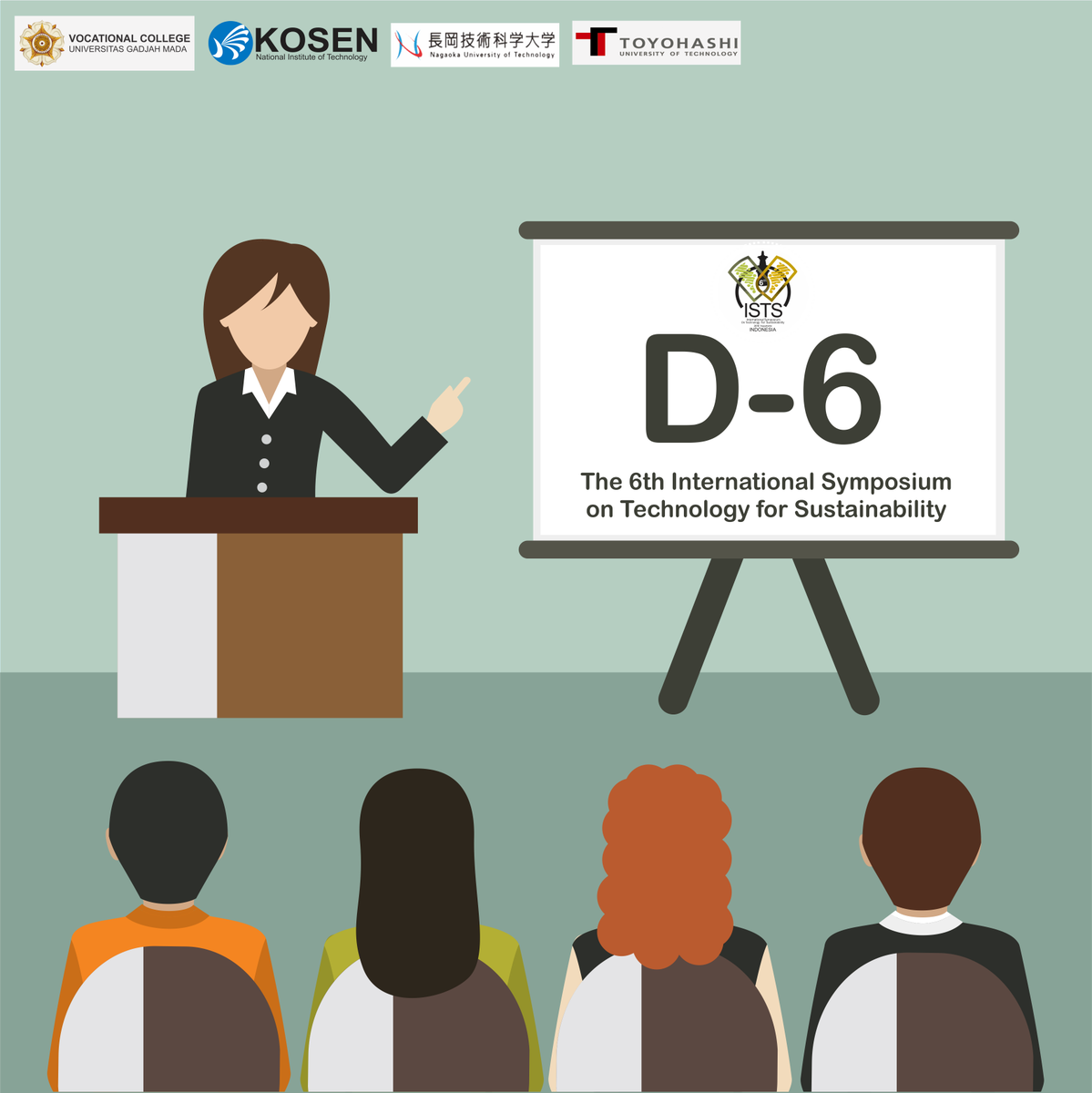 ists2016's tweet image. 6 days to go before The 6th International Symposium on Technology for Sustainability 😊 Get ready for the excitement of ISTS 2016 Indonesia!