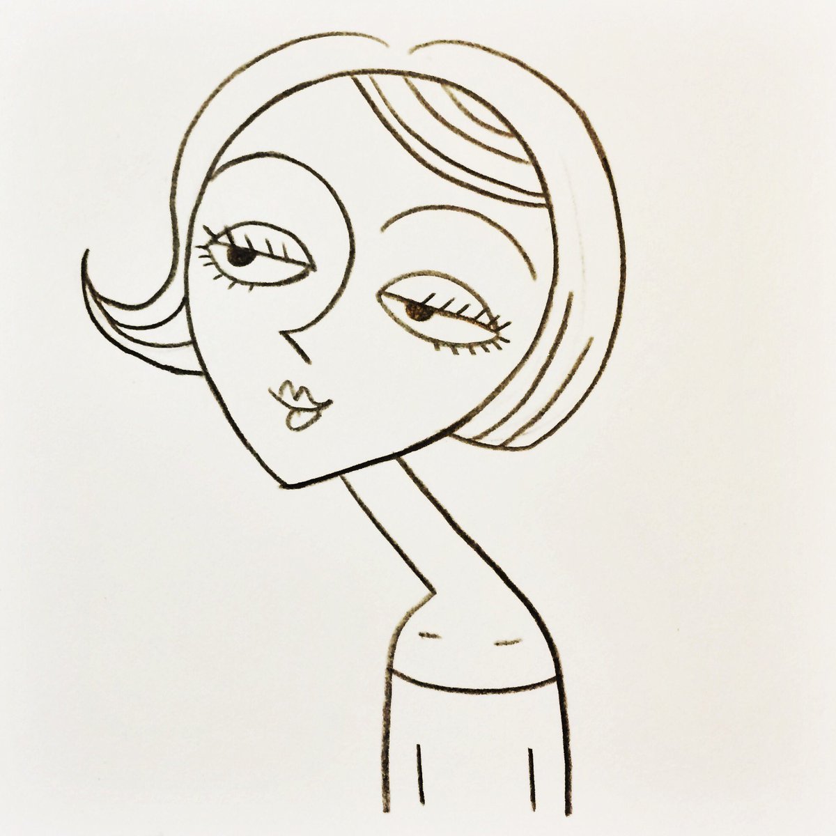 aemehhh's tweet photo. Midweek #mood: mmhmmm... I'm listening. #drawing #illustration #caricature #funny #meme #comical https://t.co/8voPoj77Te
