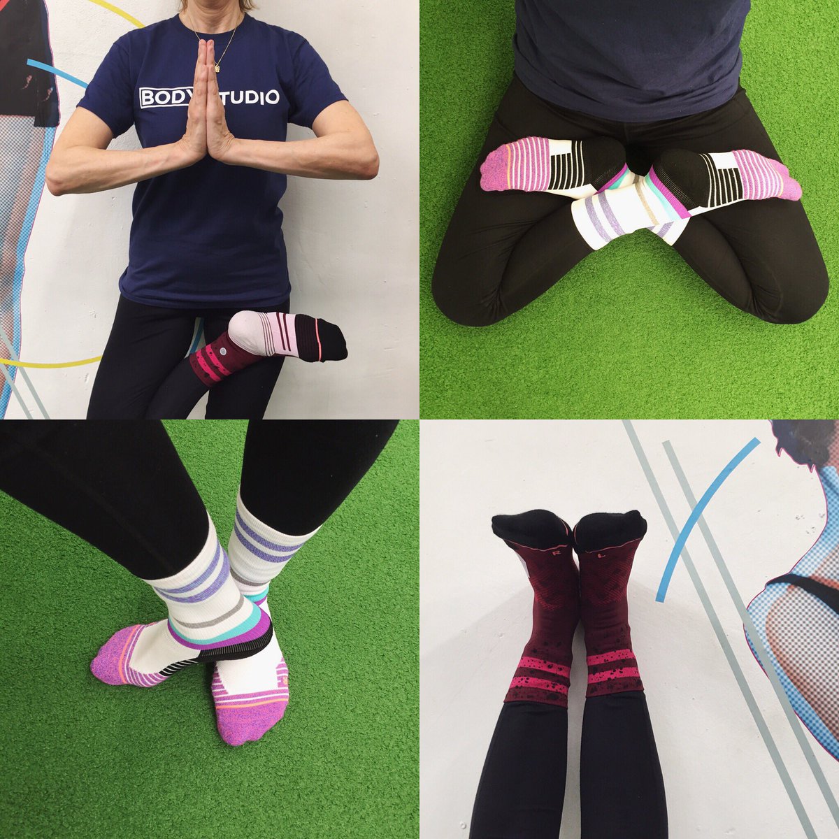 #Yoga in my new <a href="/stance/">Stance</a> #socks <a href="/BodystudioE2/">Body Studio</a> #Stance
#Stanceeurope
#Bodystudio