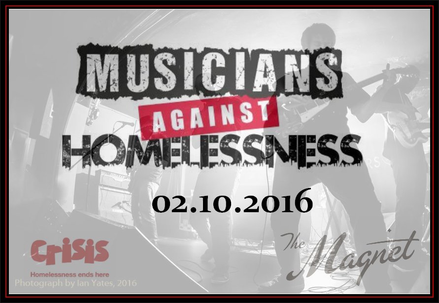 Musicians Against Homelessness
2 October at 15:30
The Magnet Liverpool
<a href="/Boston_Shakers/">THE BOSTON SHAKERS</a> <a href="/MAH_Gigs/">Musicians Against Homelessness - Emma Rule MBE</a> <a href="/themagnet123/">The Magnet</a> <a href="/crisis_uk/">Crisis</a>