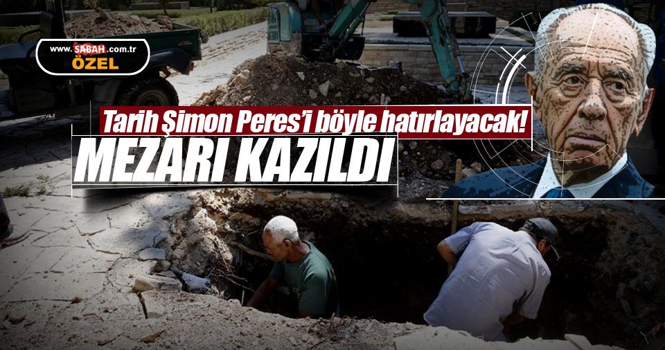 Tarih Şimon Peres'i böyle hatırlayacak! Onun da mezarı kazıldı
sabah.im/Rfa2D6