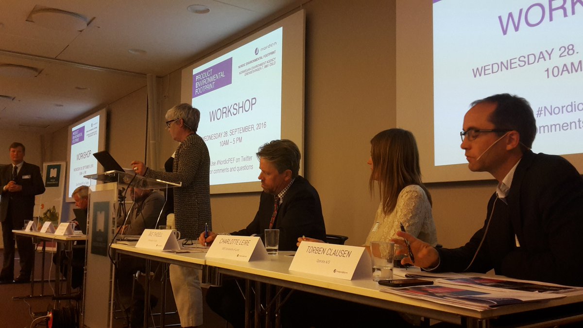 skondrup3's tweet photo. Marianne Eskeland opens panel discussion @NordicPef @NordicEcolabel #NordicPEF https://t.co/KVzNl2Mc5k