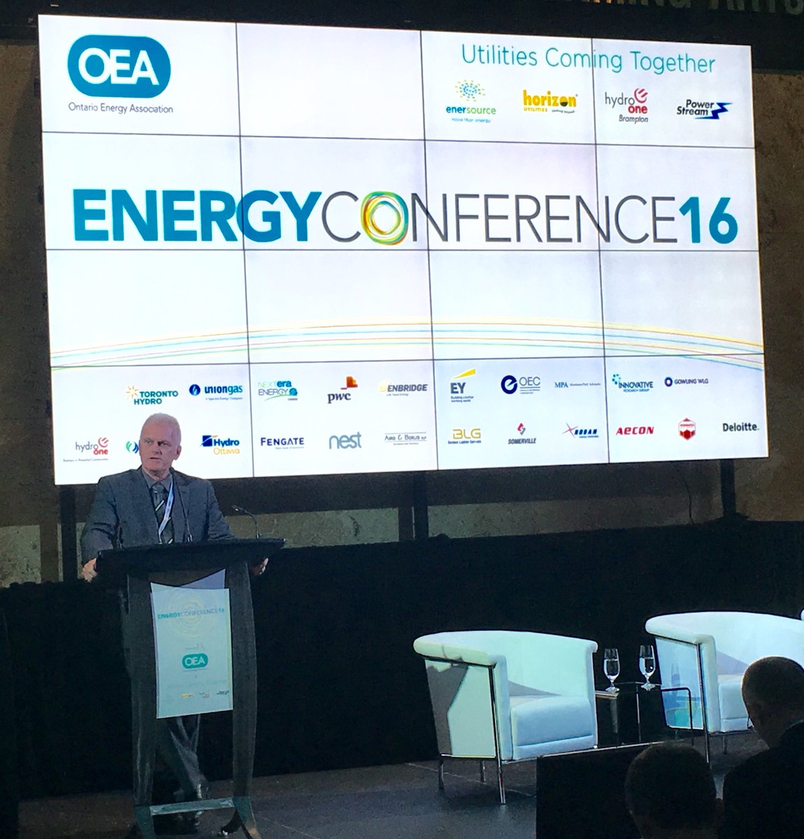 Ontario Energy Association Oea On Twitter Paul Tremblay President Ceo Of Hydro One Brampton Welcomes Oea16 Delegates To Day 2 Of Energyconference16 Energy Onpoli Https T Co Kya824ikpm