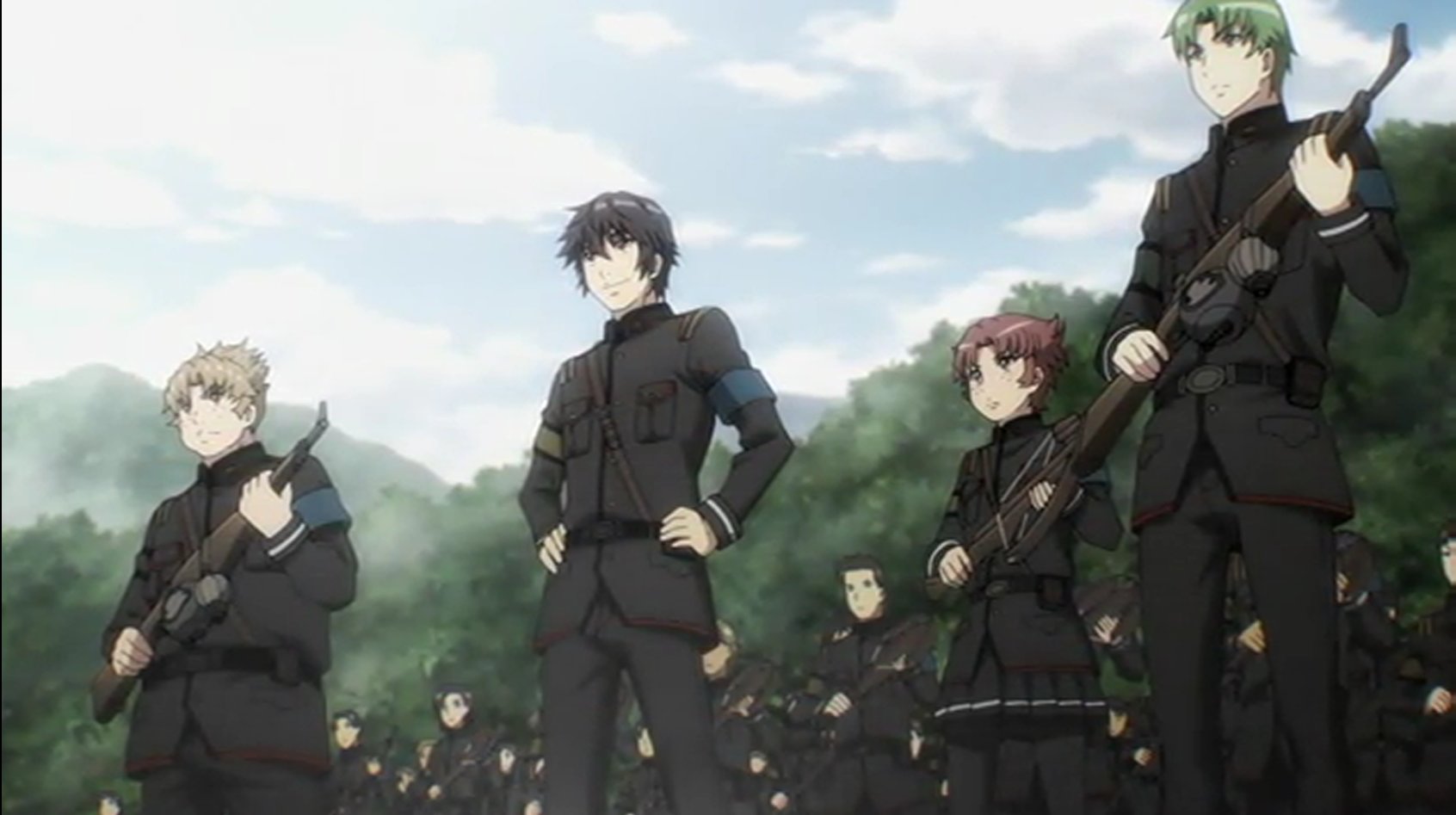 たまや 単冠湾提督 ねじ巻き精霊戦記 では大砲も銃同様弱体化しておりナポレオン式の数百門の大砲の火力で歩兵を弱体化し陣地占領が厳しい 結果 銃剣突撃による白兵中心に敵を崩して敗走した敵を騎兵で追撃するスタイルみたい 戦列歩兵中心の集団戦法