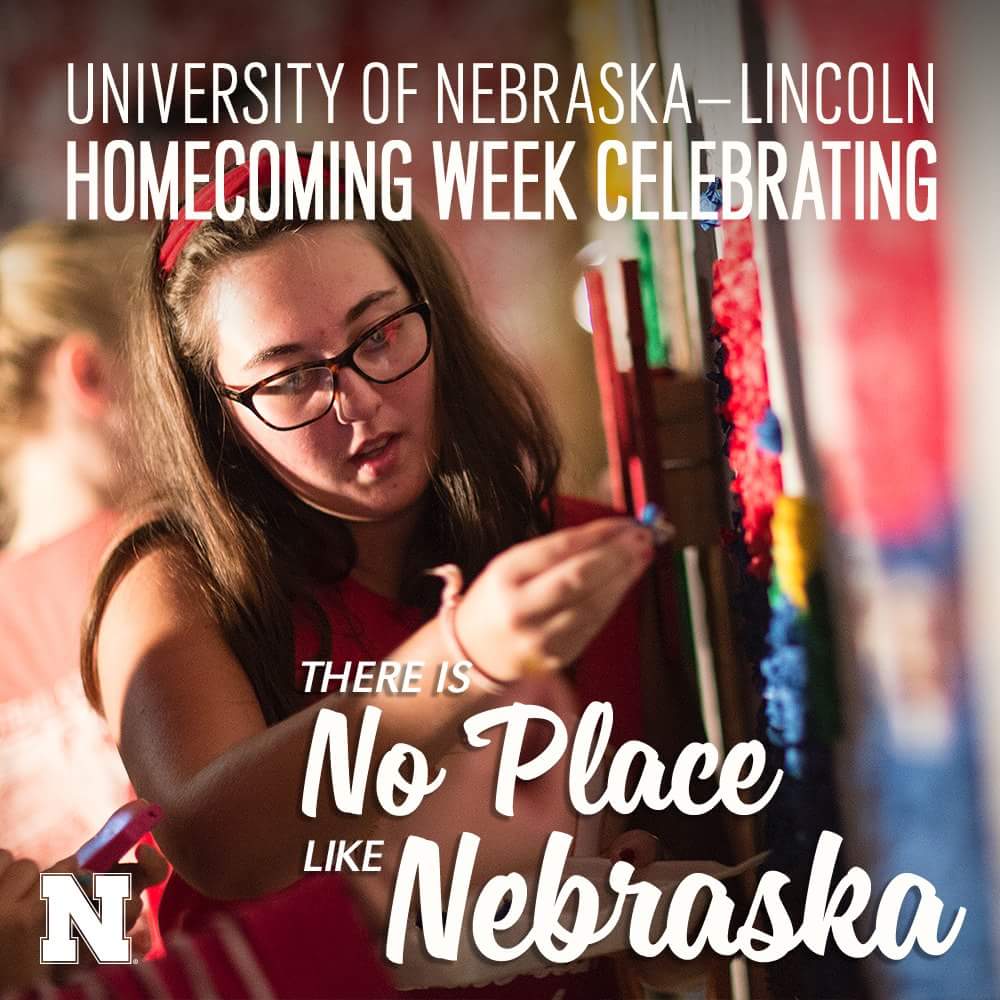 unlprint's tweet photo. #Celebrating the creativity of #Homecoming Week!

#Thereisnoplacelikenebraska #unlprint #UNL #LNK https://t.co/IylqpOG7yX